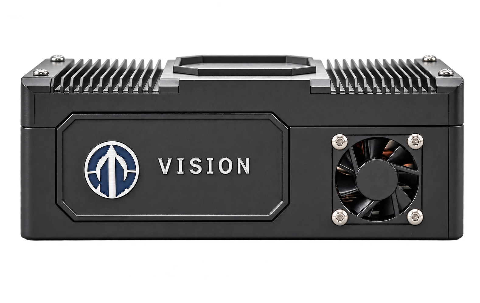 Front view of the VISION onboard navigation module